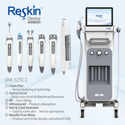 Máquina de Hidrafacial 6 em 1 2025 Peeling Cristal Microdermoabrasão