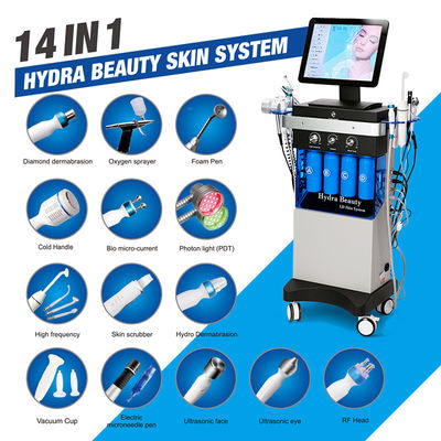 comprar Máquina de Dermoabrasão Hidrafacial Multifuntcional de 14 em 1 com tela sensível ao toque de 10,4 polegadas Fabricação em linha