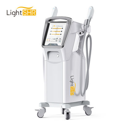 comprar 2 alças OPT SHR IPL Laser depilação de pele Rejuvenescimento de beleza máquina Fabricação em linha