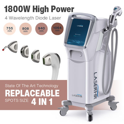 comprar Máquina de Depilação a Laser de Diodo Clínico 4 em 1 Personalizada 808nm Alexandrite Nd Yag para Venda Fabricação em linha