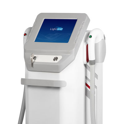 Extracção de cabelo Rejuvenescimento da pele SHR IPL máquina de beleza 2000W com 2 alças