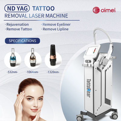 532/1064/1320nm Q-Switch Nd Yag Laser Tattoo Removal Machine para lesões pigmentadas e tatuagens multicoloridas na Austrália